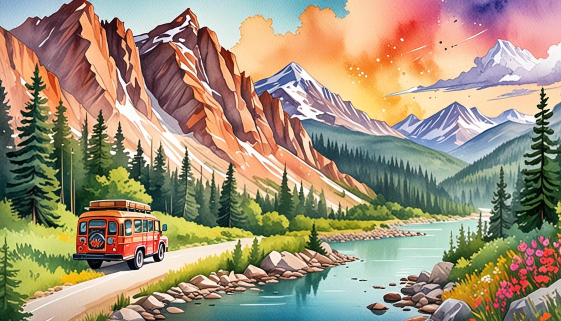 Adventure Trails in Mountains: Exploring Iconic Paths of the USA